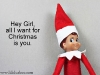 Hey Girl Ryan Gosling Internet Meme Elf on the Shelf via lilblueboo.com