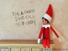 Bathroom Graffiti Elf on the Shelf via lilblueboo.com