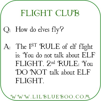How do Elves Fly? via lilblueboo.com #elfquestions #elfontheshelf