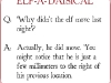 Why didn't the elf move last night? via lilblueboo.com #elfquestions #elfontheshelf