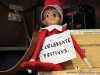 Elf Shaming: Festivus Elf on the Shelf via lilblueboo.com #elfshaming #elfontheshelf #christmas