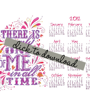 one of me calendar download 1