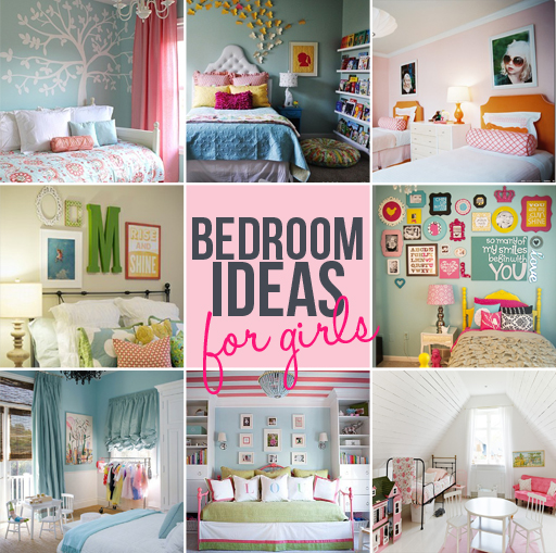 your decor  room diy decorating diy ideas 12 decor 10 ideas Girl's bedroom inspire to via lilblueboo.com room