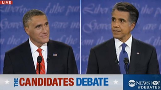 obama romney hair switch