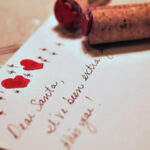 wine cork stamp tutorial via lilblueboo.com Wine Cork Stamp