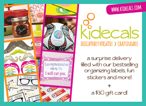 kidecals giveaway via lilblueboo.com kidecals giveaway via lilblueboo.com