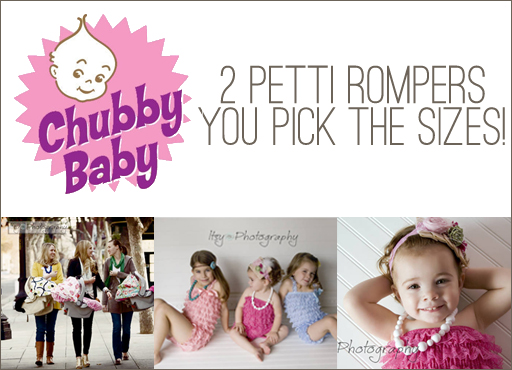 Chubby Baby Giveaway via lilblueboo.com Chubby Baby Giveaway via lilblueboo.com