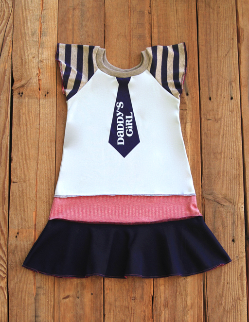 2013 Daddy's Girl Dress for Father's Day via lilblueboo.com