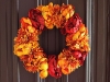 Fall Floral Wreath via lilblueboo.com