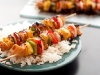 Grilled Chicken Teriyaki Kebabs via  lilblueboo.com