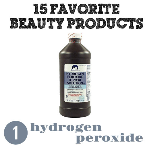 Hydrogen Peroxide for Teeth Whitening via lilblueboo.com