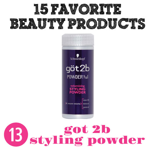 Got2B Texturizing Powder via lilblueboo.com Got2B Texturizing Powder via lilblueboo.com