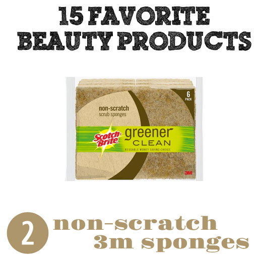 Non-Scratch Sponges instead of Loofah and Pumice via lilblueboo.com