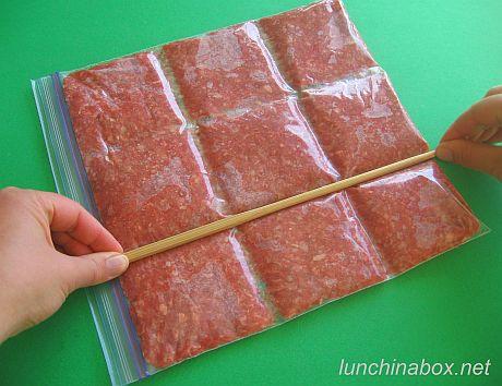 Individual Meat Portions via lilblueboo.com Individual Meat Portions via lilblueboo.com