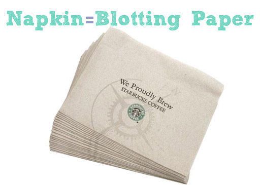 Random Beauty Tip: Best face blotter ever via lilblueboo.com Random Beauty Tip: Best face blotter ever via lilblueboo.com