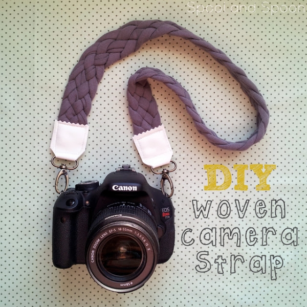 12 DIY Camera Strap Ideas: Woven Camera Strap by Spool and Spoon 12 DIY Camera Strap Ideas: Woven Camera Strap by Spool and Spoon