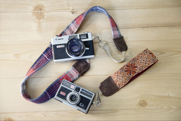 12 DIY Camera Strap Ideas: Camera Strap from a Shirt, Belt and Boot via lilblueboo.com