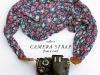 12 DIY Camera Strap Ideas: Camera Strap from a Scarf by The House that Lars Built via lilblueboo.com