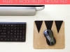 DIY Modern Geometric Leather Mouse Pad at Curbly via lilblueboo.com