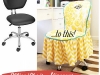 DIY Office Chair Slipcover at Positively Splendid via lilblueboo.com