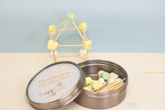 DIY Marshmallow Building Kit by Polkadot Prints via lilblueboo.com DIY Marshmallow Building Kit by Polkadot Prints via lilblueboo.com
