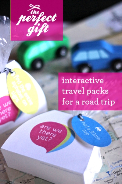 DIY Road Trip Travel Packs free printable at Design Mom via lilblueboo.com