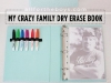 Funny DIY Dry Erase Book great for traveling by All for the Boys via lilblueboo.com