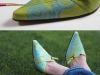 diy doodle painted shoes update