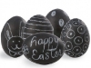 Chalkboard Easter Eggs via lilblueboo.com