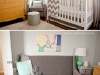 Gender Neutral Grey, Yellow and Mint Chevron Nursery by Casa de Lewis via lilblueboo.com