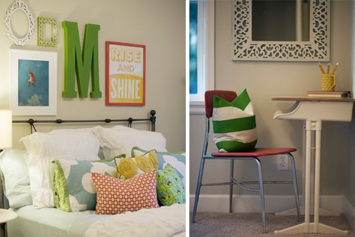 initial girls bedroom decor via lilblueboo.com initial girls bedroom decor via lilblueboo.com