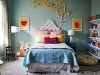 butterfly girls bedroom decor via lilblueboo.com