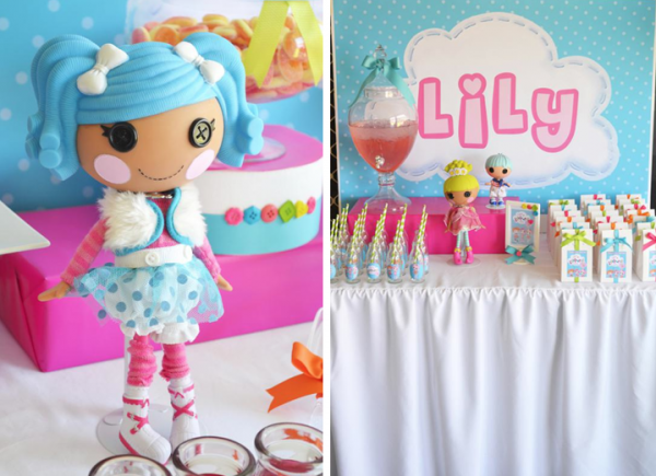 Party Ideas for Girls: Lalaloopsy Party by Sugar Sweet Buffets featured on Kara's Party Ideas via lilblueboo.com