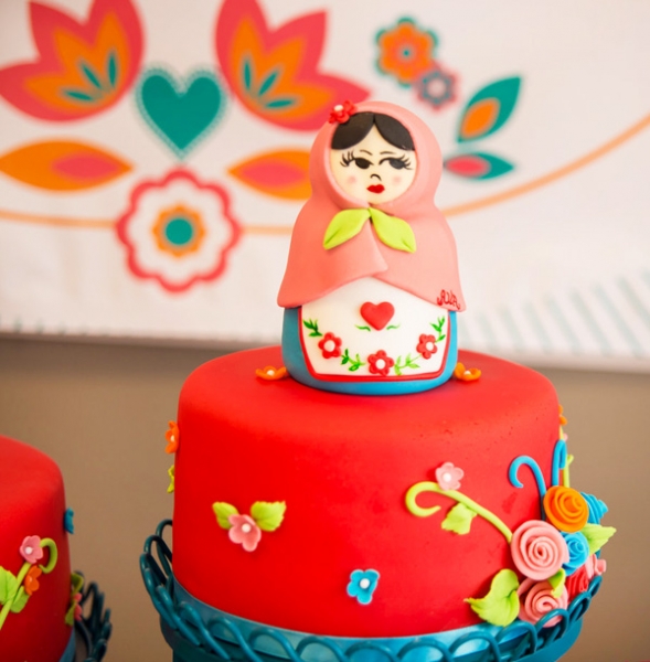 Party Ideas for Girls: Nesting Doll Party by Ever After Event & Floral Design featured on HWTM via lilblueboo.com