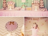 Party Ideas for Girls: Pink and Gold Ballerina Party by Paiges of Style featured on HWTM via lilblueboo.com