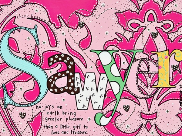 Handmade Nursery Decor - Tutorial via lilblueboo.com Handmade Nursery Decor - Tutorial via lilblueboo.com