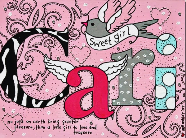 Make this for a girl's room - Tutorial via lilblueboo.com Make this for a girl's room - Tutorial via lilblueboo.com