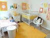 Shared Bedroom Ideas for Kids: Shared Toddler and Infant Room at Melissa Esplin via lilblueboo.com