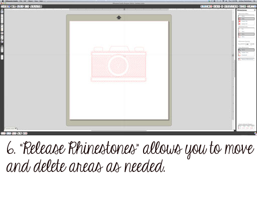 How to make a rhinestone template from scratch Step 6 via lilblueboo.com