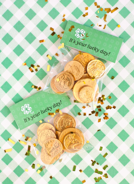 Free DIY St. Patrick's Day Printables by One Charming Party via lilblueboo.com