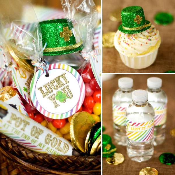 Free DIY St. Patrick's Day Printables at HWTM via lilblueboo.com