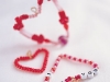 Beaded Heart DIY by Spoonful via lilblueboo.com