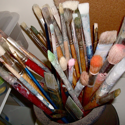 Studio Envy paint brushes via lilblueboo.com
