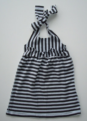 Afternoon Clothes Recycling halter dress back via lilblueboo.com Afternoon Clothes Recycling halter dress back via lilblueboo.com