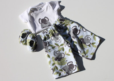 Elephant Infant Gift Set via lilblueboo.com