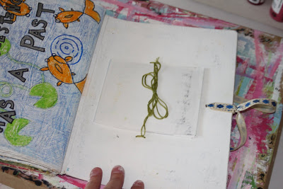 Making a Composition Book Art into a Journal 27 (Tutorial) via lilblueboo.com