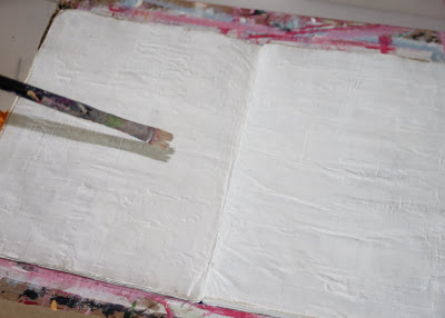 Making a Composition Book Art into a Journal 16 (Tutorial) via lilblueboo.com