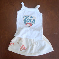 Top tutortials week -Recycled T-Shirt Toddler skirt via lilblueboo.com