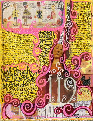 Journaling - Part V - Teesha Moore and Layering 2 via lilblueboo.com