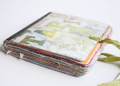 Making a Composition Book Art into a Journal (Tutorial) via lilblueboo.com